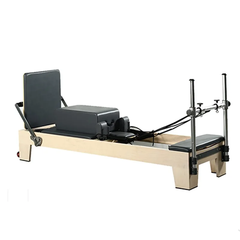 

YTYIN LADGLOW Best Seller! OGA Pilates Reformer Machine, High-Quality Maple Wood & Aluminum Frame, with Lanyard Post