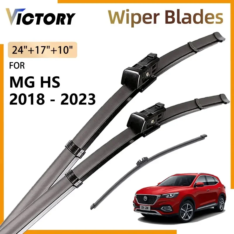 For MG HS MGHS AS23 EHS PHEV Plug-in 2018 2019 2020 2021 2022 2023 Car Front Rear Wiper Blade Windshield Windscreen Window Brush