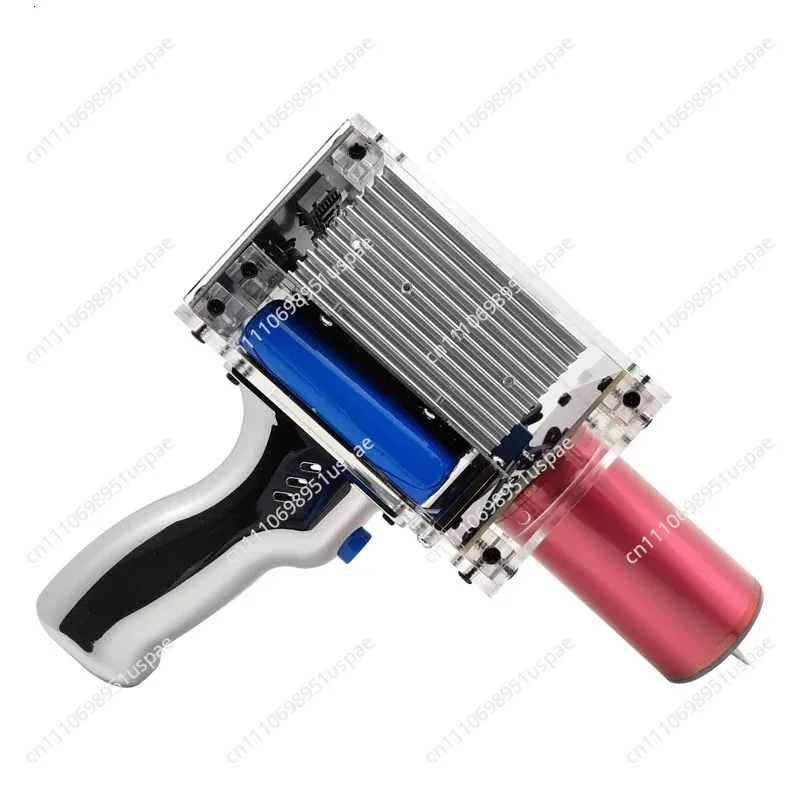 For 80W 6A Tesla Coil Gun Portable Handheld Tesla Coil High Voltage Generator Artificial Lightning Tesla Coil