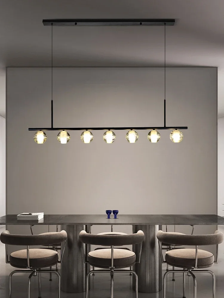 Crystal Hardware Chandelier Dinning Room Light Modern Ceiling Hanging Lamp Kitchen Island Italian Style Pendant Lights.