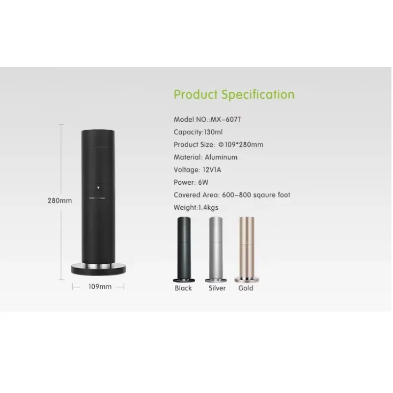 Maxair Innovation Wifi Bluetooth Controllo Commerciale Profumo Diffusore Macchina Hotel Intelligente Diffusore di Olio Essenziale Wireless Torre Aro