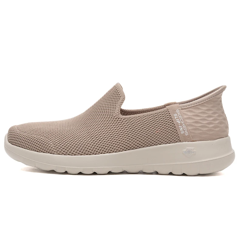 

Женские кроссовки Skechers, прогулочная обувь без шнуровки, обувь для мам, легкая дышащая повседневная обувь с низким берцем 124641-Tpe