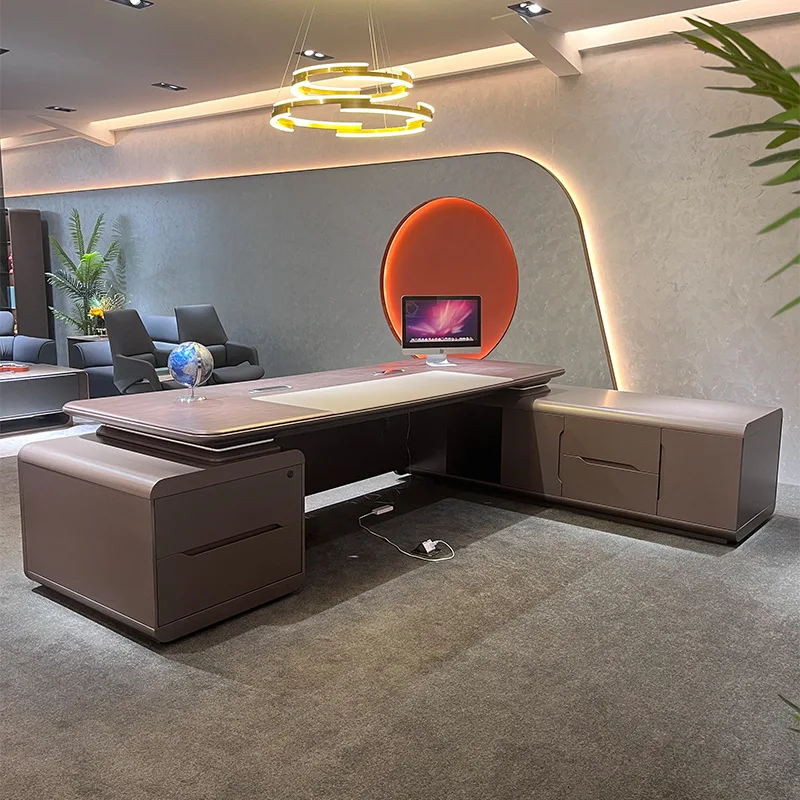 Boss Desk Senior Sense Head Manager Office Chair Combination