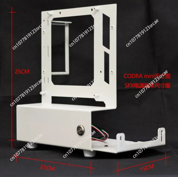 ITX Chassis, Open Chassis, CODRA Mini Chassis, Portable Host, Sea View Room with Simple and High Aesthetic Value，Empty Chassis