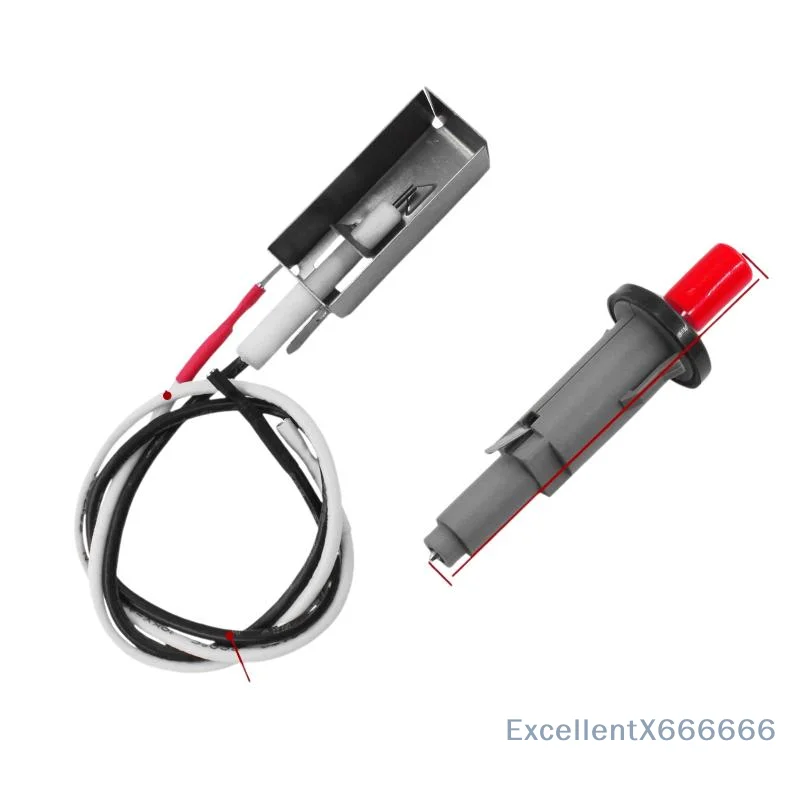 High Voltage Igniter Kit High Efficiency Ignition BBQ Grill Replacement Parts Compatible with Weber Q Series Grills
