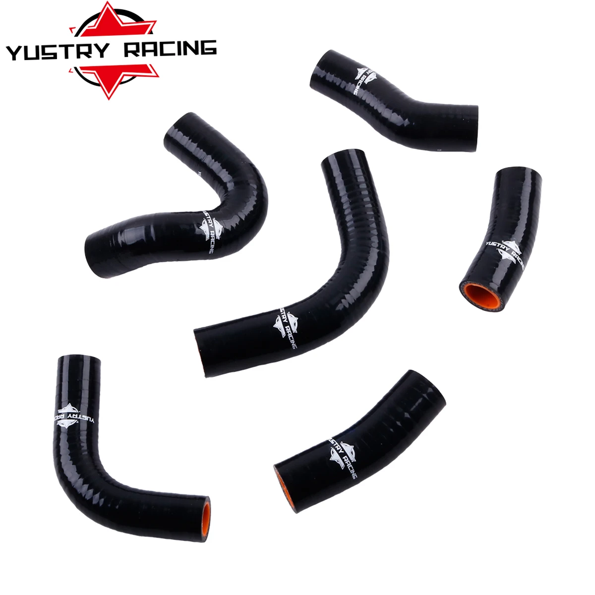 

6 шт. для 1982-1986 Honda V65 V45 Magna VF1100C VF750C Сменные автозапчасти силиконовый шланг радиатора