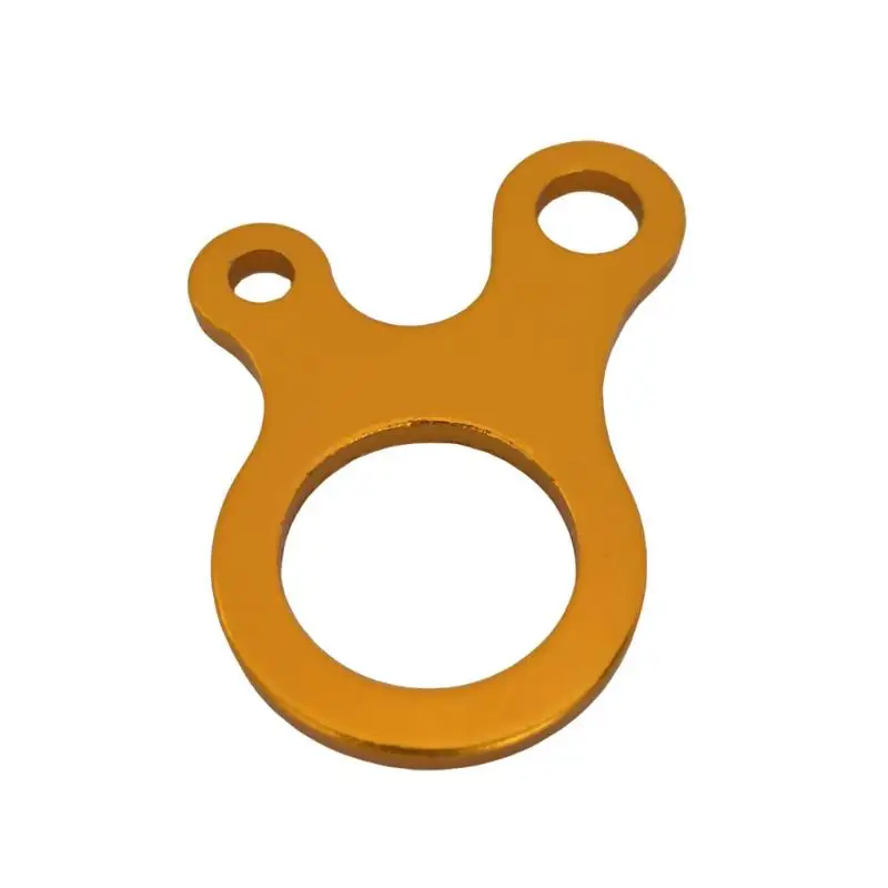 5pcs Tent Rope Buckles 3 Hole Camping Tent Wind Rope Buckle Aluminium Alloy Tensioner Tent Cord Rope Fastener Tighten Hook