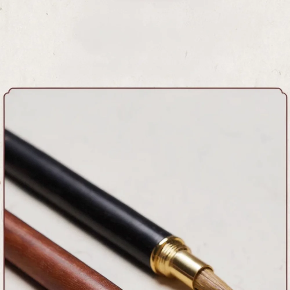 Handwriting Brush For For Yushuibu Mixed Hair Pen Portable With Cap Small Script Copying Sutra Fine Art Calligraphy Tool