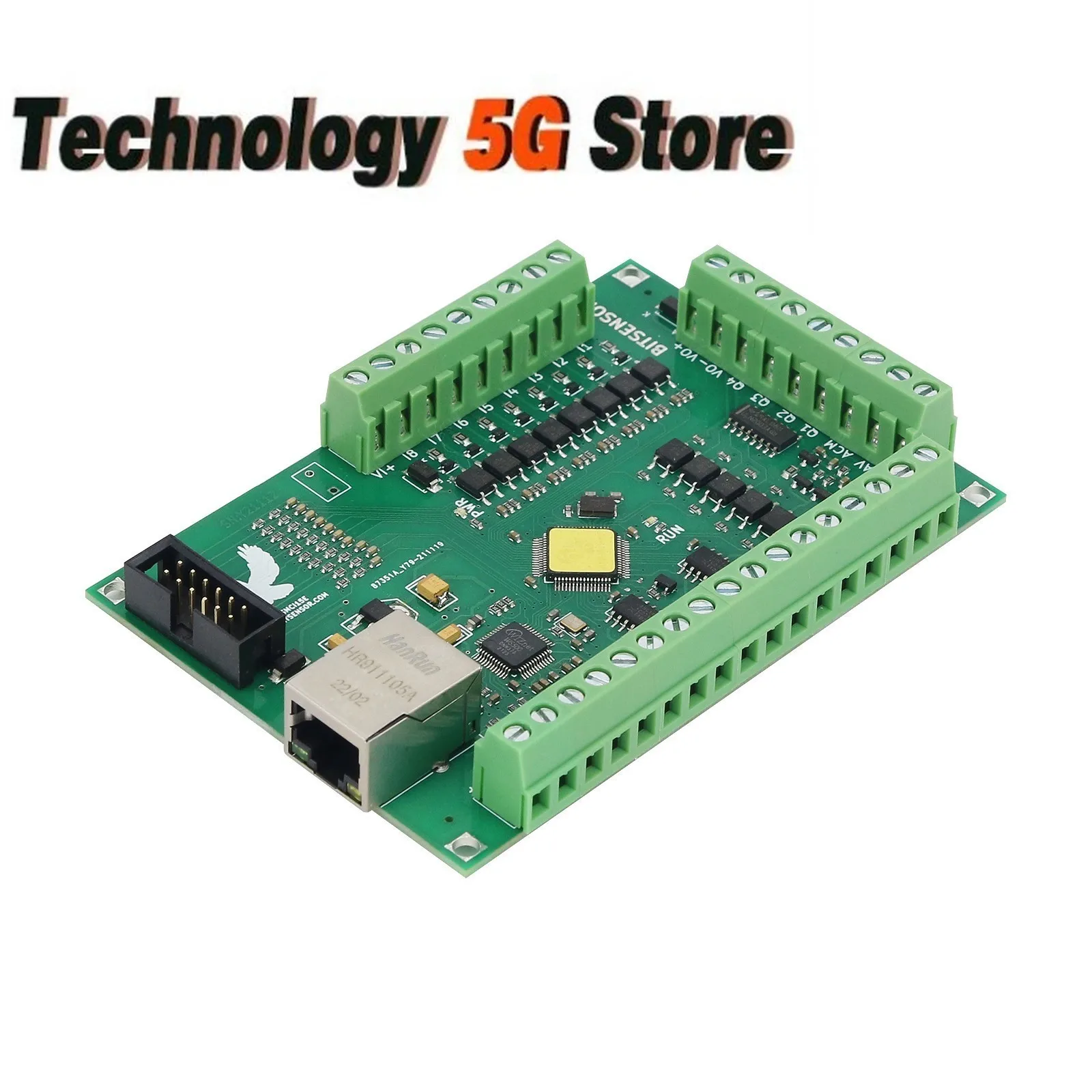 5-Axis Ethernet Motion Card Mach3 Breakout Board CNC Controller Board for Industrial CNC Milling Machine Engraver