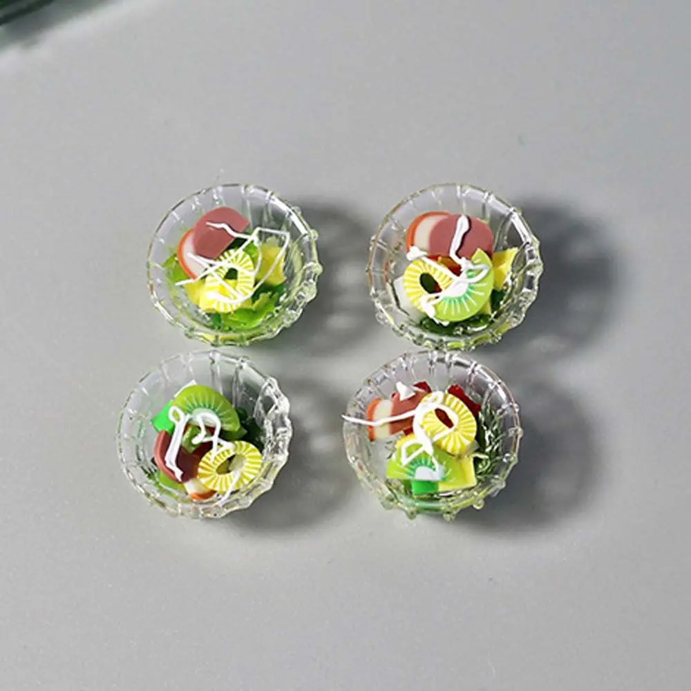 Miniature artisanat légumes salade beurre maison, modèle artisanat, nourriture cuisine jouets pour enfants, mini mobile accessoires de cuisine jouet