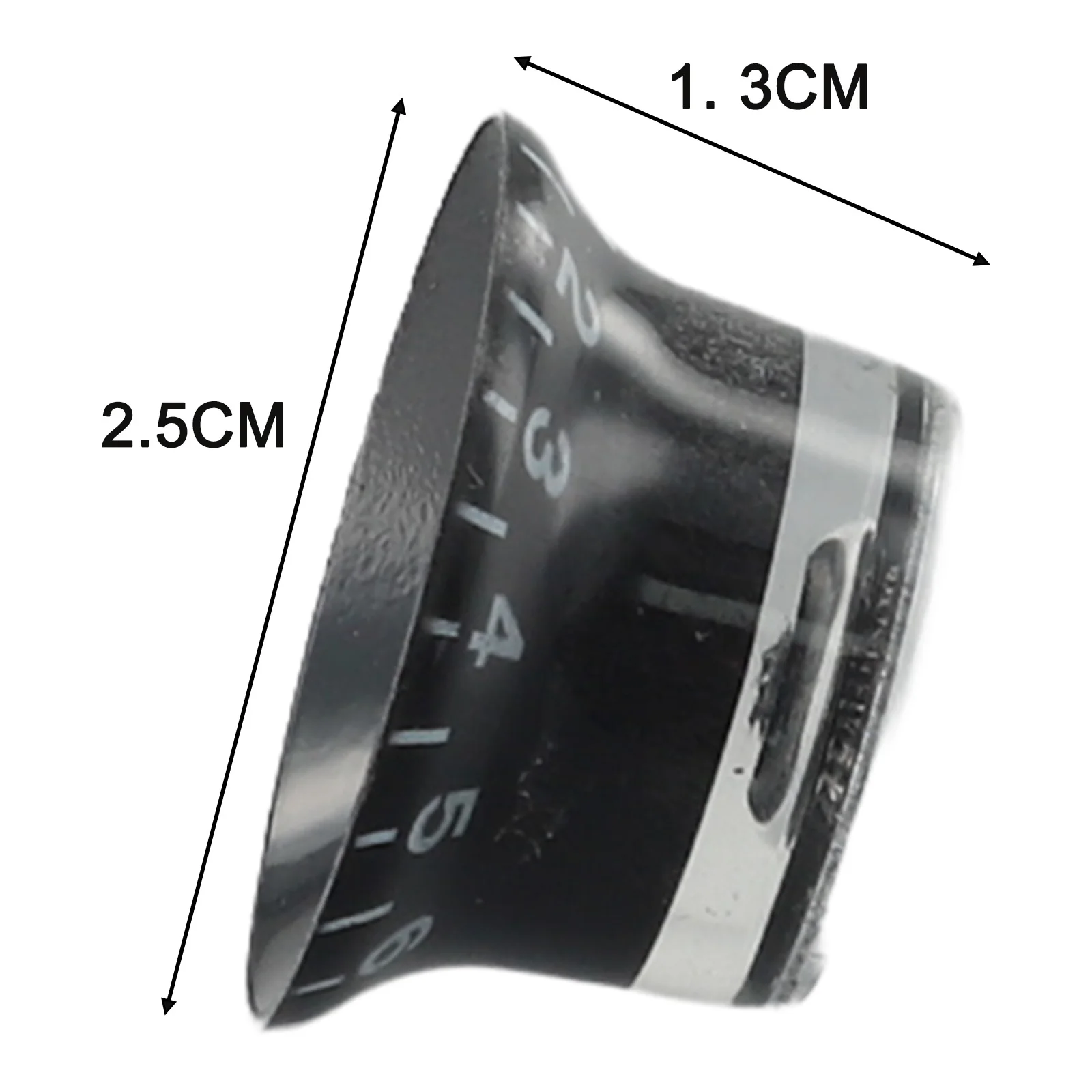 TONE Knobs VOLUME Knob ABS Accessories Bass Blacks For Guitar Guitar Control Knobs 2 Tone High Quality Practical