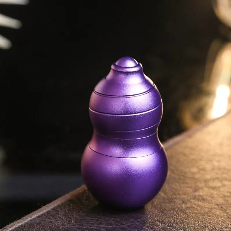 لعبة تخفيف التوتر على شكل قرع معدني قابل للدوران من قطعة واحدة، لعبة تخفيف التوتر في المكتب، لعبة هدية للبالغين، هدية، لعبة