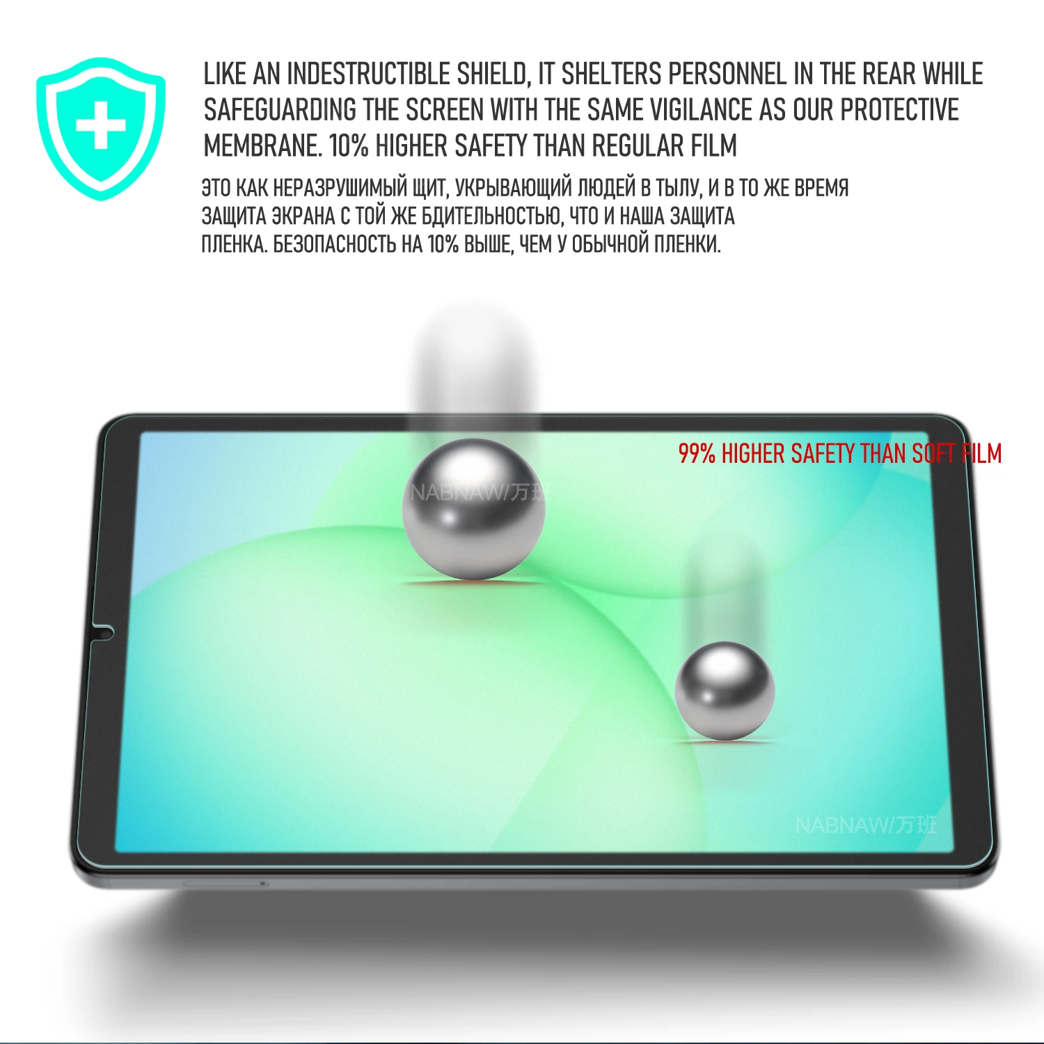For Samsung Galaxy Tab A11 Full HD Tempered Glass Film Screen Protector On Galaxy Tab A11 8.7-inch PC Scratch Proof Cover 2-Pack image 3
