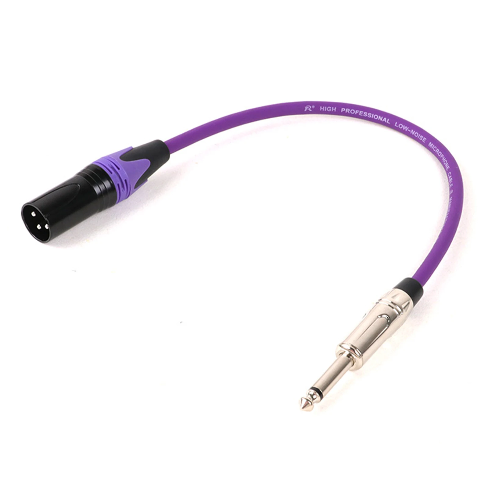 1PC 1/4 Cal (6.35mm) TS Jack do XLR żeński/męski kabel mikrofon Audio niezrównoważony 3Pin XLR do ćwiartki Cal wtyczka Mono przewód mikrofonowy