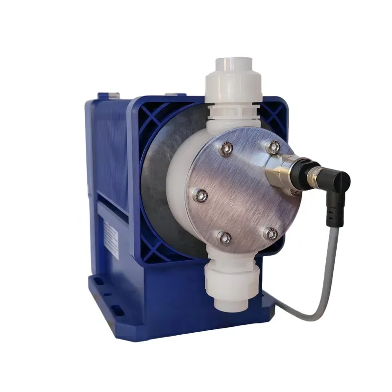 Smart Digital Diaphragm Pump with BLDC Motor | High Pressure 120L/H Flow Rate Remote Leak Alarm for DCS/SCADA