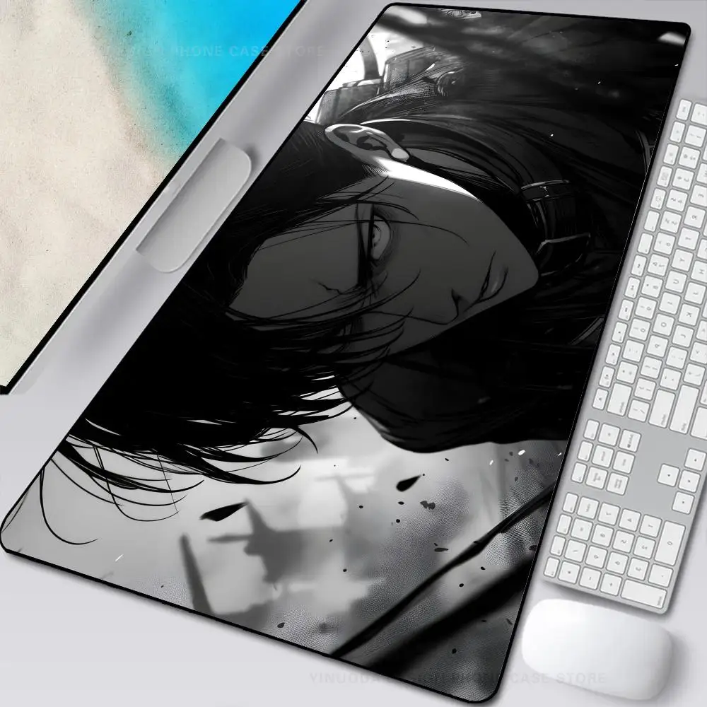 Attack On Titan Mouse Mat Desk Mat With Pad Gaming Accessories Prime Gaming XXL Keyboard Pad Stitch Padding Mat