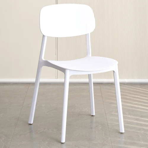 

Nordic Plastic Dining Chair Modern Simple Home Backrest Stool Desk Chair Internet Celebrity Milk Tea Shop Chair Cosmetic Chair