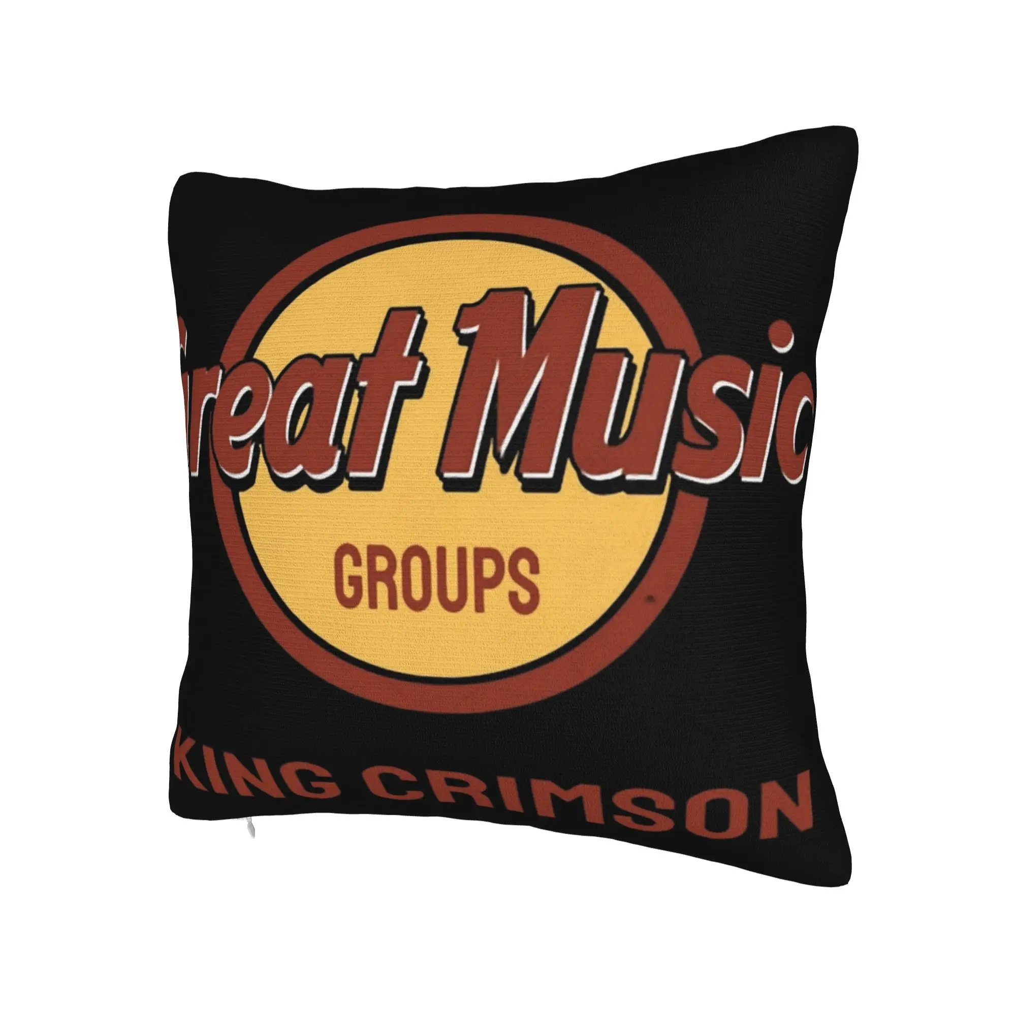 King Crimson Rock Band Pillowcase Accessories Printed Cushion Cover Decor  Pillow Case Cover Bedroom Multi-Size