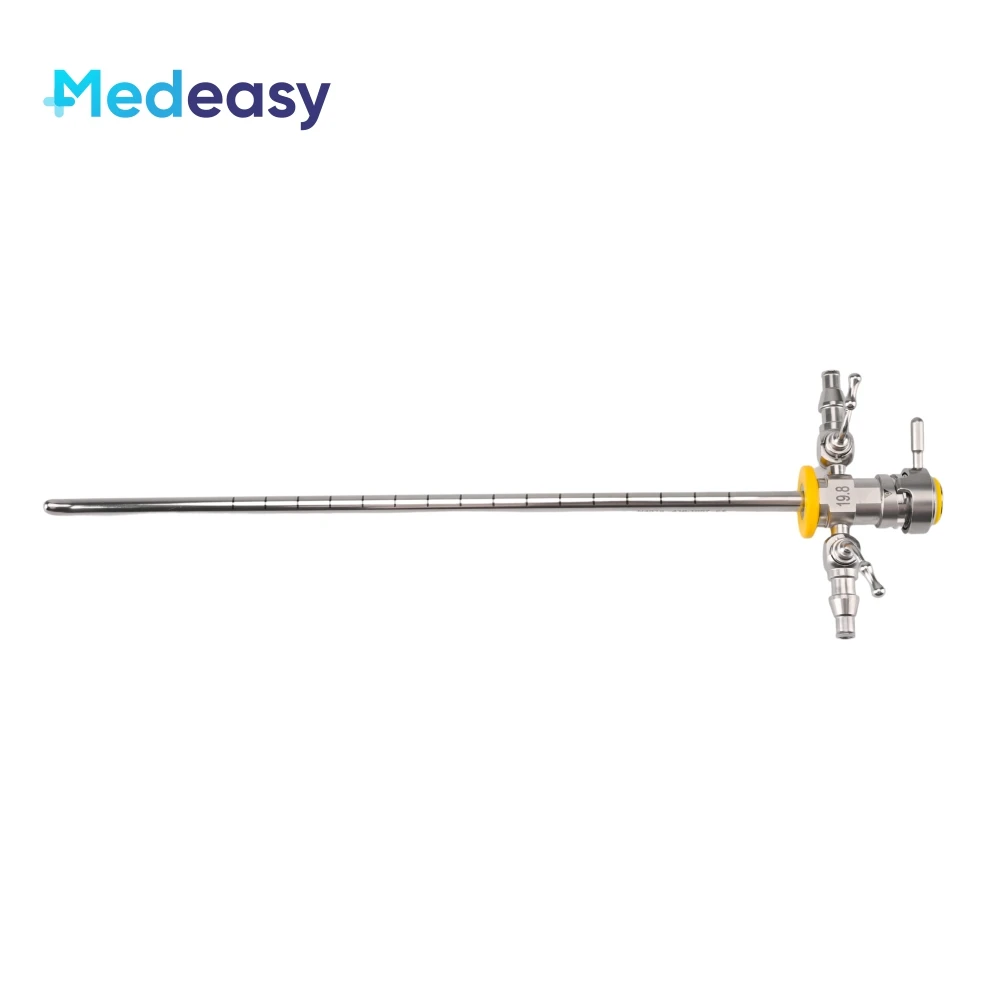 2026 Hot Selling Medeasy 19.8fr Urology Rigid Cystoscope Outer Sheath with Obturator Endoscopy Instruments