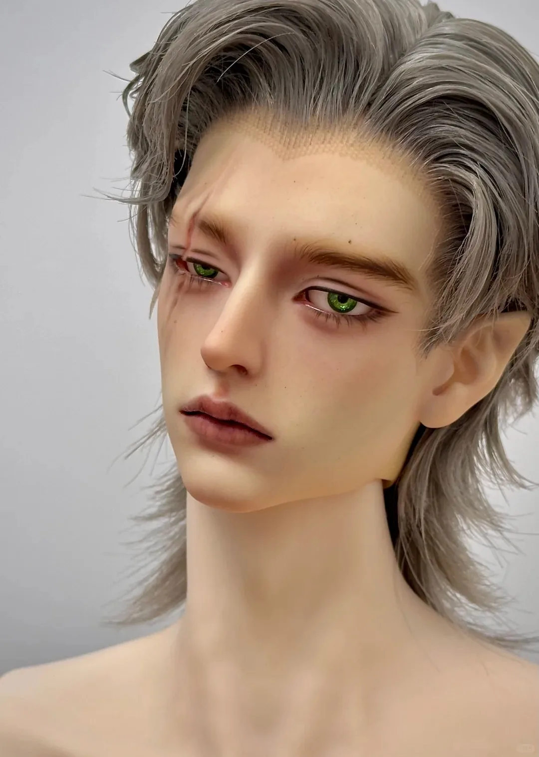 

2025 Новая кукла BJD 1/3 Scar Hunter Cool Uncle, высококачественная игрушка из смолы, подарок на день рождения, куклы на складе, макияж