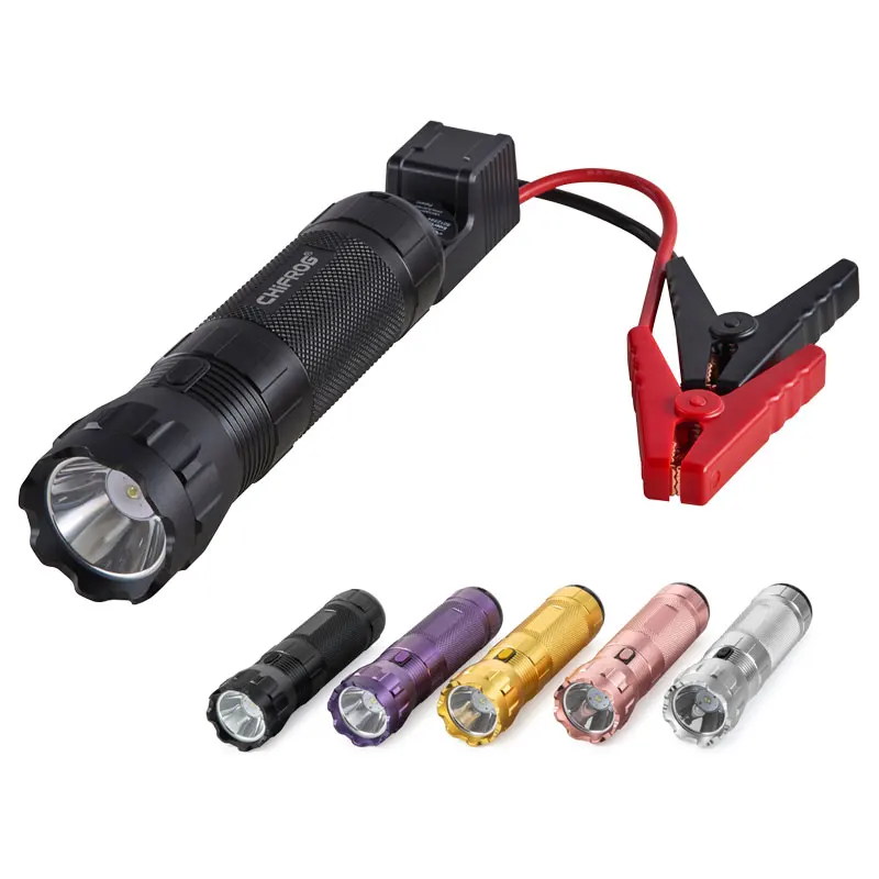 Flashlight Car Jump Starter with flashlight Starting Device Battery Power Bank Auto Emergency Booster Petrol Diesel startCharger