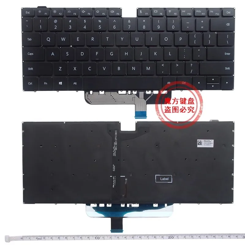 New US Keyboard with Backlight for Huawei NLR-WAP9HNRP WAQ9HNR BBR-WAE9PHNL NIR-WAP9HNRP