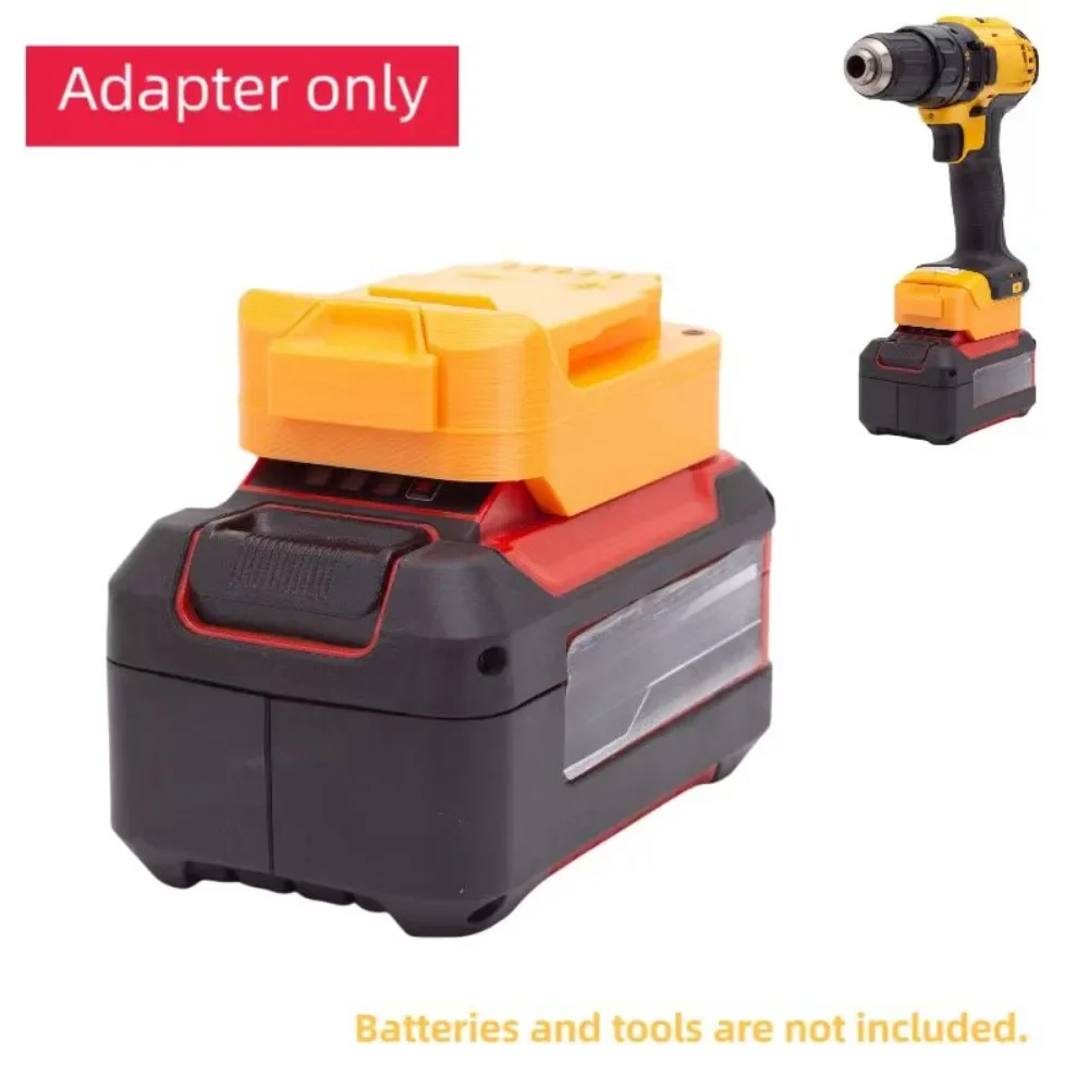 

Batteries Converter For Ozito For Einhell 18v Lithium Ion Converter to Dewalt 18v Tools (﻿Adaptor Only）