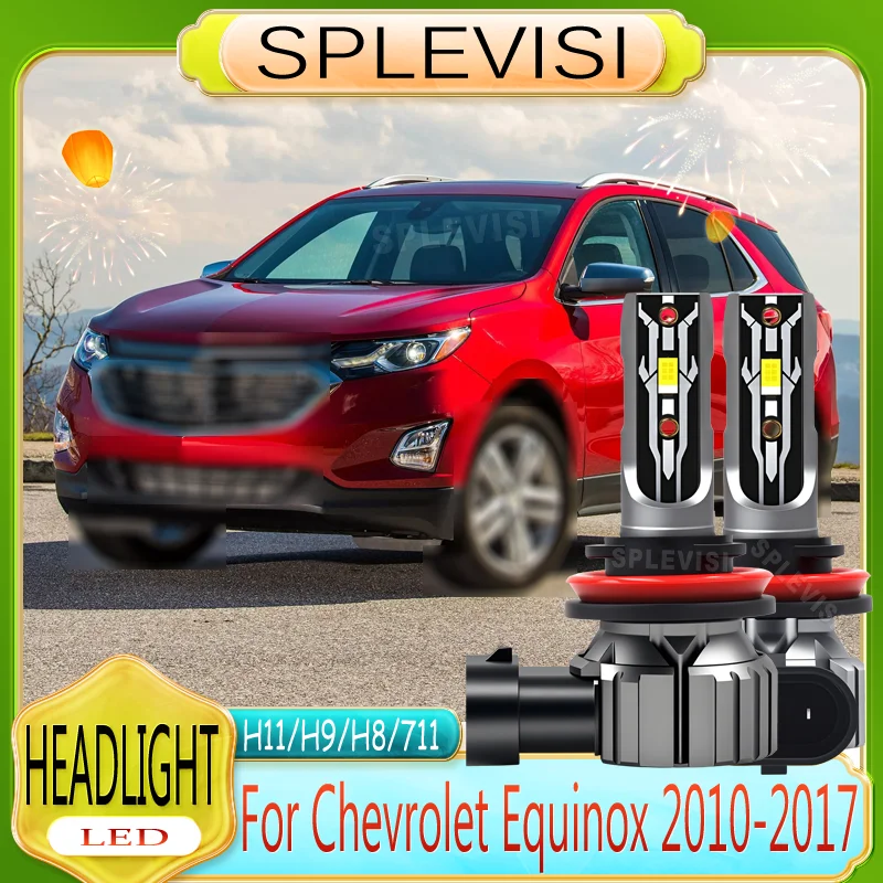 

LED Waterproof IP68 High-Quality reliable Headlight Low Beam Bulbs For Chevrolet Equinox 2010 2011 2012 2013 2014 2015 2016 2017