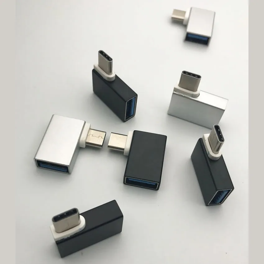 Переходник USB 3,1/Type-C, 90 градусов, для LETV, Nokia Pad, Huawei Honor 8, ZUK, Z2 PRO, LG, Type-C, samsung, oppo