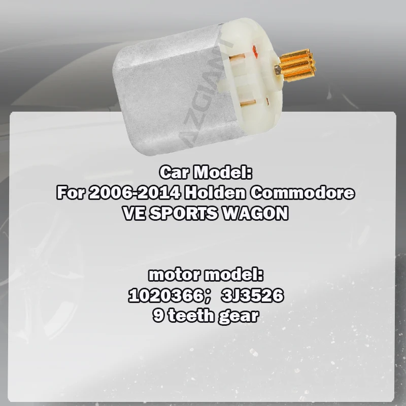 AZGIANT 1020366 3J3526 مزلاج قفل صندوق السيارة 9 أسنان ترس نحاسي 12 فولت لسيارة هولدن كومودور VE SPORTS WAGON 2006-2014 #3