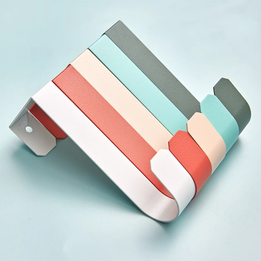 Multi-Purpose Hooks Kitchen Cabinet Door Back Hook Hanging Rack Clothes Coat Hat Towel Hanger Storage Hook Bathroom Accessories