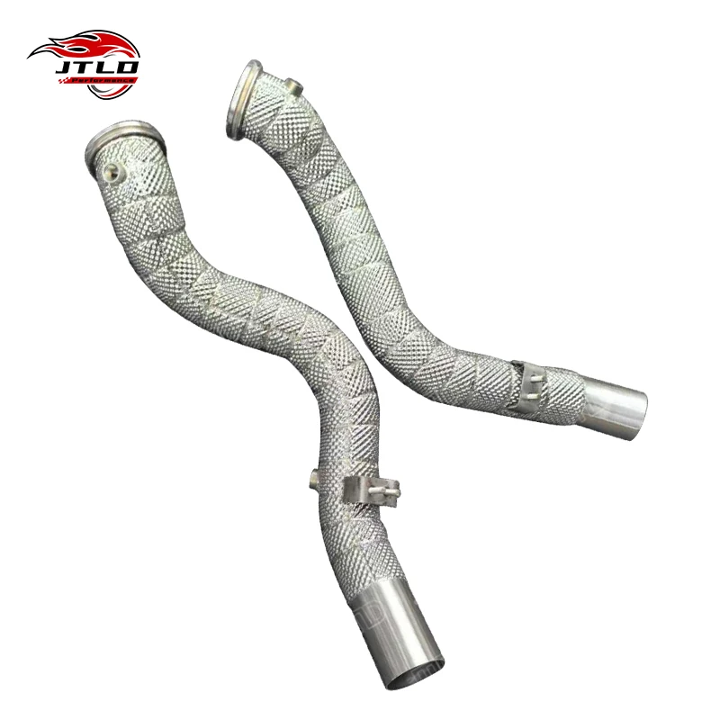 Tubo de escapamento inoxidável JTLD Performance para Maserati Quattroporte 3.8