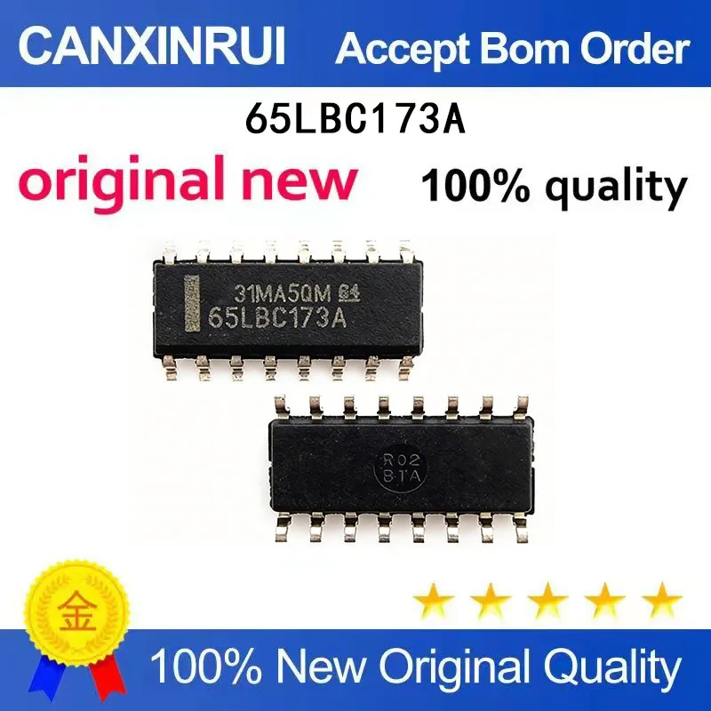 

(5-100 Pieces) Interface IC chip 65LBC173A SN65LBC173ADR SOP-16 TI in stock
