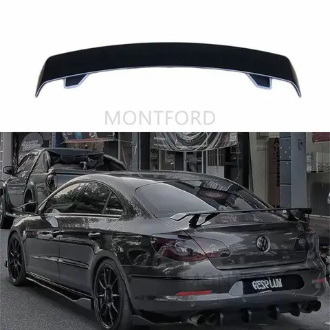 ABS rear roof spoiler lip wings for Volkswagen VW Passat CC Sandard 2009-2022