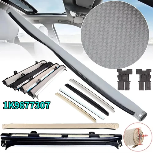 1K 9877307   5ND 877307   Cortina parasol para techo solar con obturador de tragaluz, visera para Volkswagen Cc Tiguan Touran Golf Audi Q5