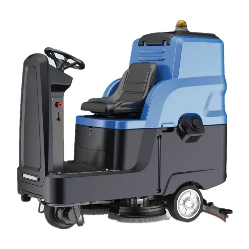 New Hand Push Floor Scrubber K1 Commercial Indoor Mall Cleaning Vehicle Water Absorption Sweeper Garbage Waste Cleaning Cart