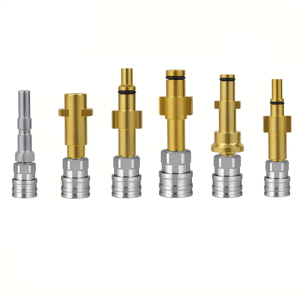 1/4 Inch Adapter for High-Pressure Washer: Foam Cannon to Gun Connector, Compatible with Karcher, Bosch, Lavor