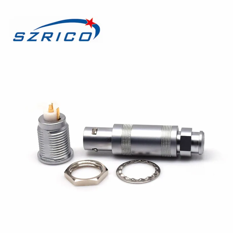 SZRICO S Series 1S Head Hole Header Pin Sheathed Type with Ground Pin Plug Socket Connector