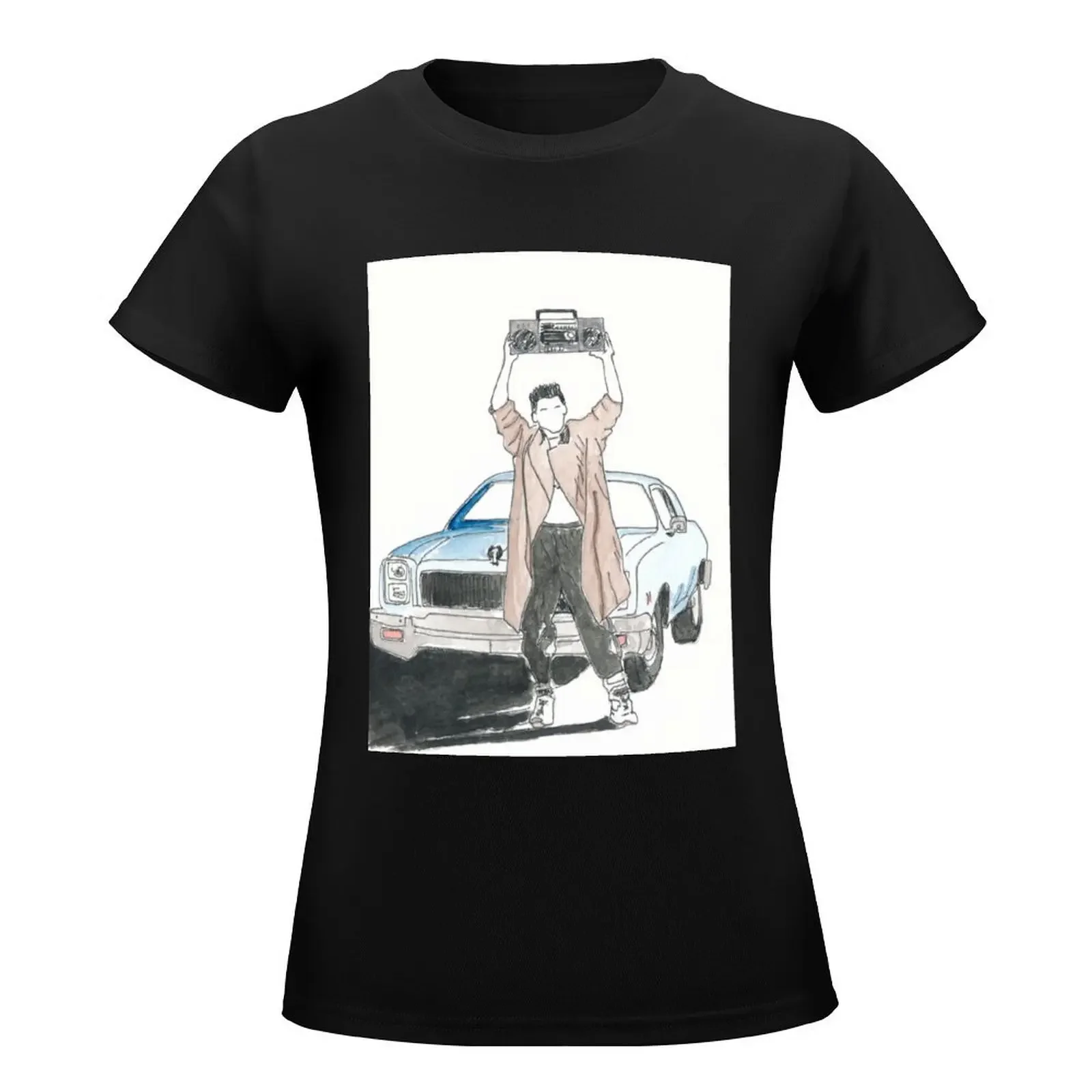 Say Anything T-Shirt hippie clothes female Female clothing cropped t shirts for Women