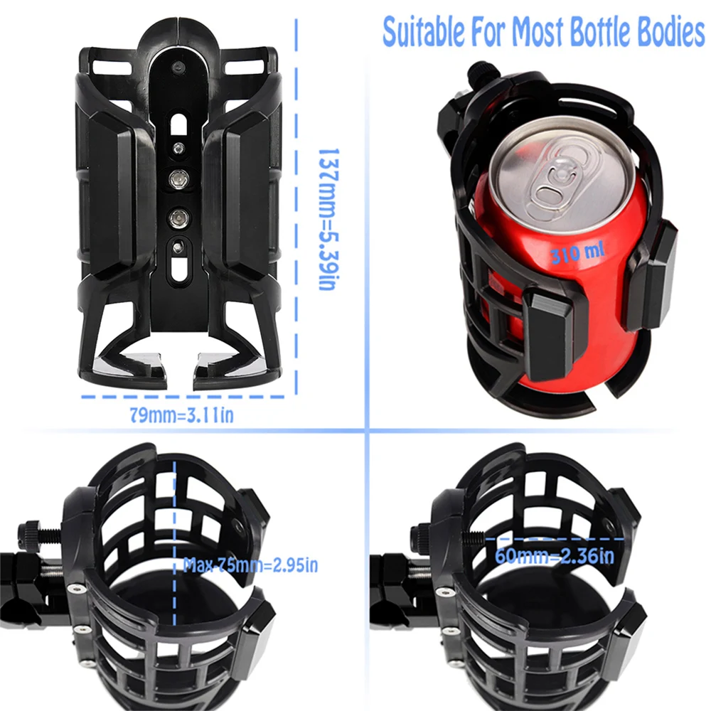For Yamaha Tenere 700 600 1200 250 Motorcycles Accessories Moto Cup/Bottle Holder Rally ADV 2025 image 4