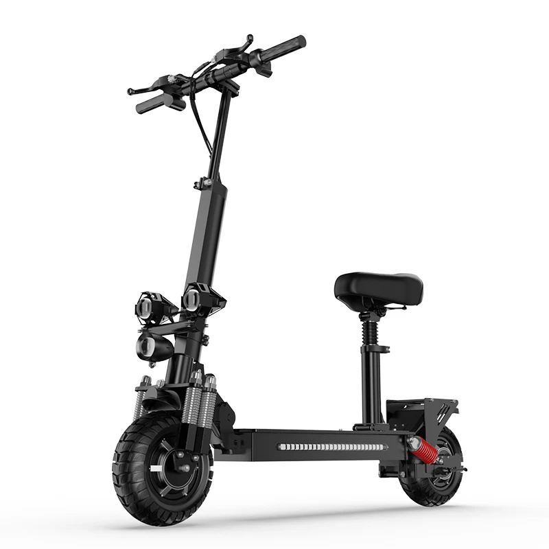 50-60km 25-30 Gradeability Range 10 Inch Electric Scooter