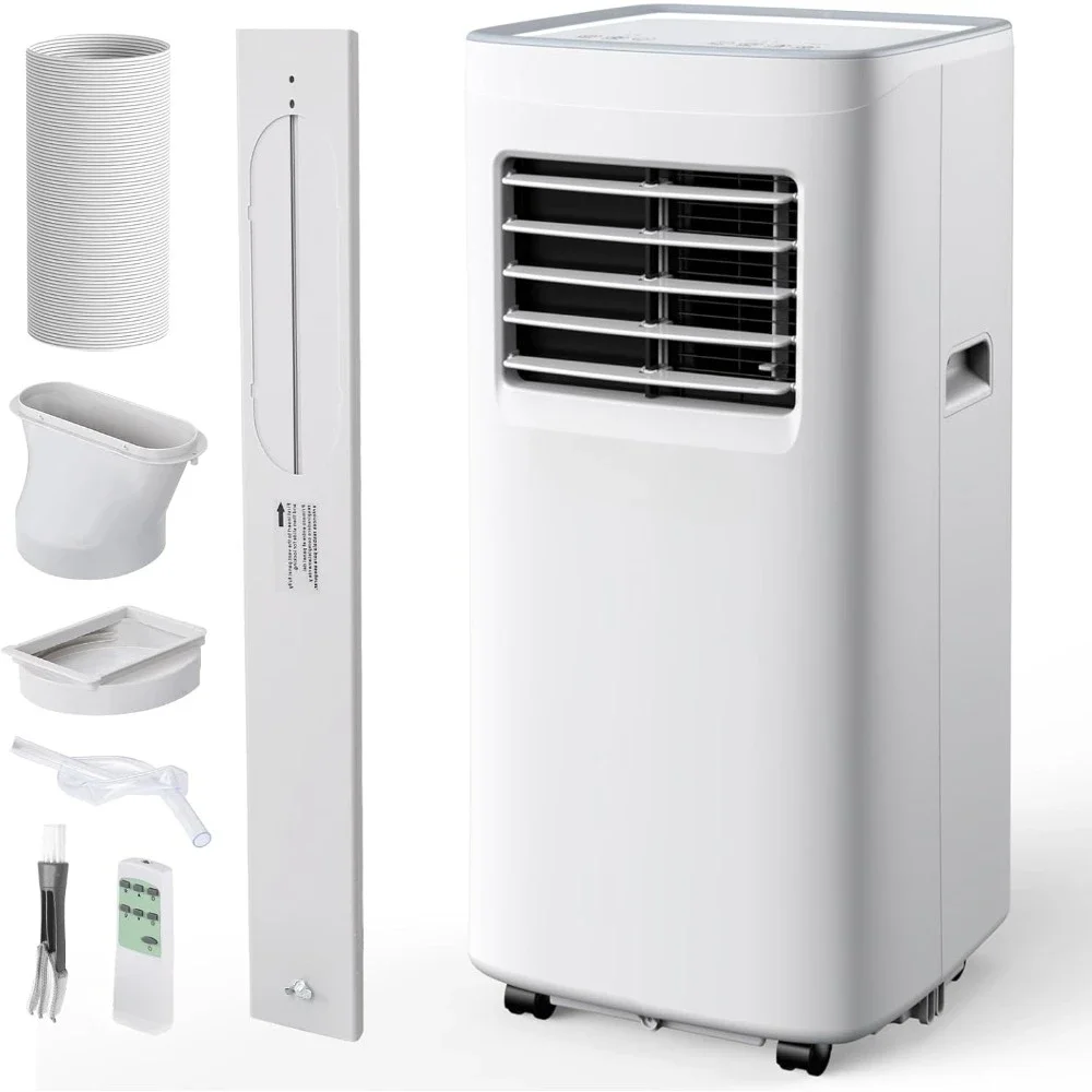 

Portable Air Conditioner,8500 BTU, 3 in 1, Remote Control, Auto Clean, 24H Timer, Smart Sleep Mode, Air Conditioners