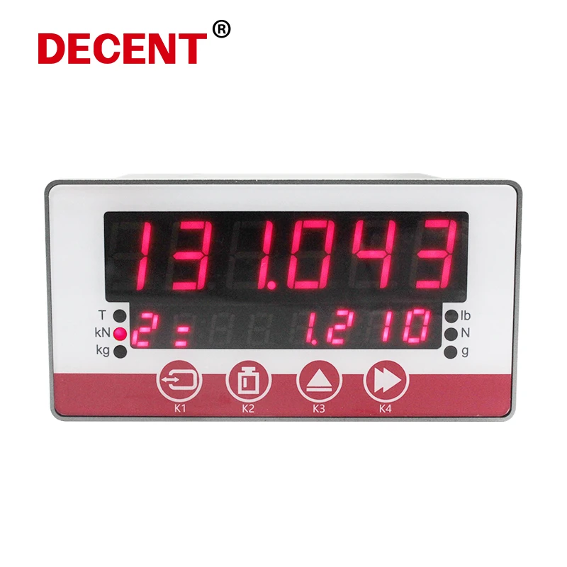 Load cell Force Gauge Digital Measuring Instrument Weighing Display Control Equipment Dynamometer RS485 Pull Pressure indicator