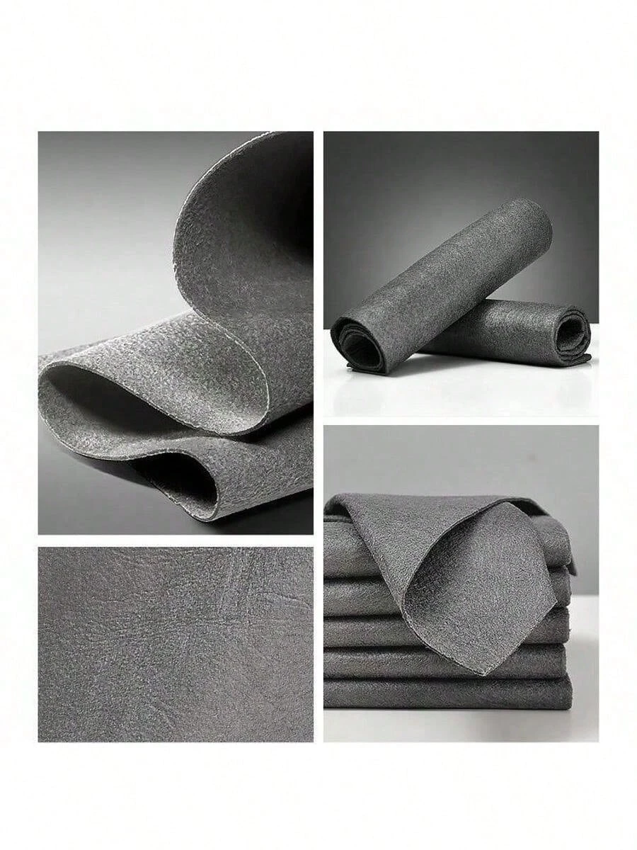 Chiffon de nettoyage magique, tampon de lavage épais, nettoyant en microfibre réutilisable, usage domestique, essuyage polyvalent, durable, haute efficacité