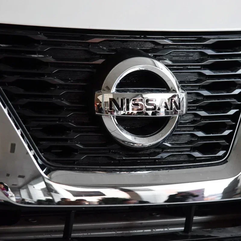 ABS for Nissan New Car Front Rear Emblem 3D Logo Tiida Sentra Teana X Trail T30 T32 Almera Kicks Micra Qashqai J10 J11 Leaf Juke