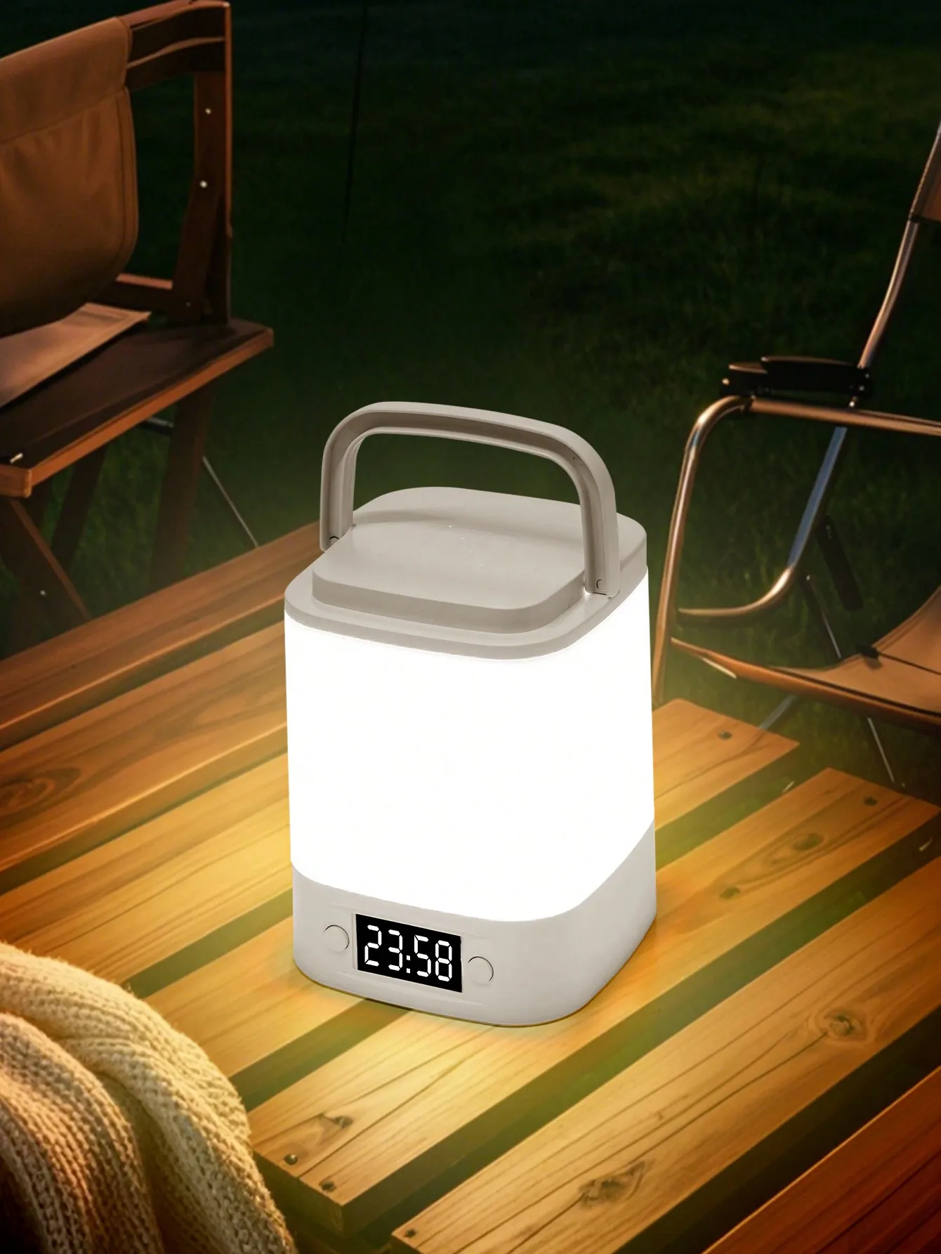 20oz LED Touch Tap Light: Rechargeable, Remote-controlled, 3 Color Temperatures, Eye-care for Nursery, Dorm, Camping
