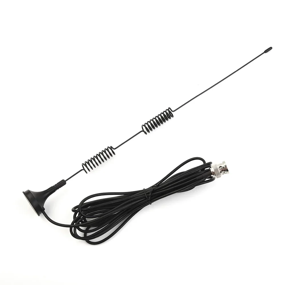 

VHF UHF Ham Radio Antenna Amateur Radio Mobile Radio Scanner Antenna BNC 7dBi Gain 25MHz-1200MHz Frequency Range 300cm Cable