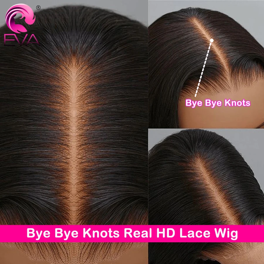 Bye Bye Knots HD Lace Wig 5x5 6x6 7x7 HD Lace Closure Wigs 13x6 HD Lace Frontal Wig Human Hair 13x4 HD Lace Front Wigs For Women