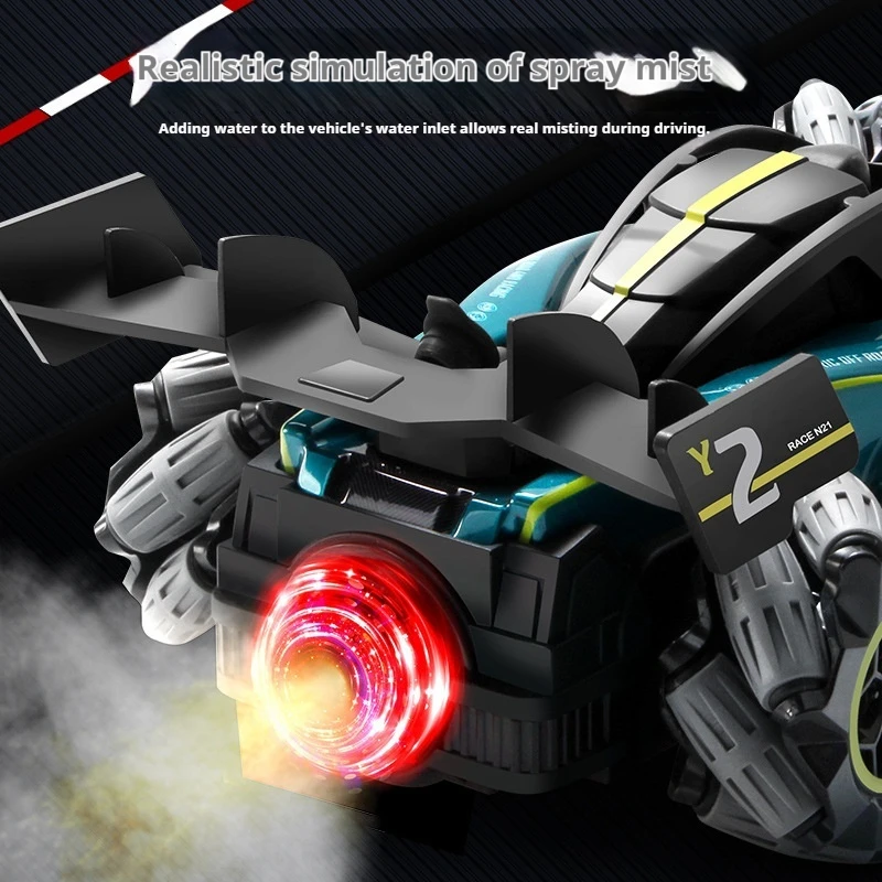 Gesture Sensing Remote Control Racing Car F1 Formula Spray Boy Toy Four-Wheel Drive Drifting Rc Car Fast Speed Competition