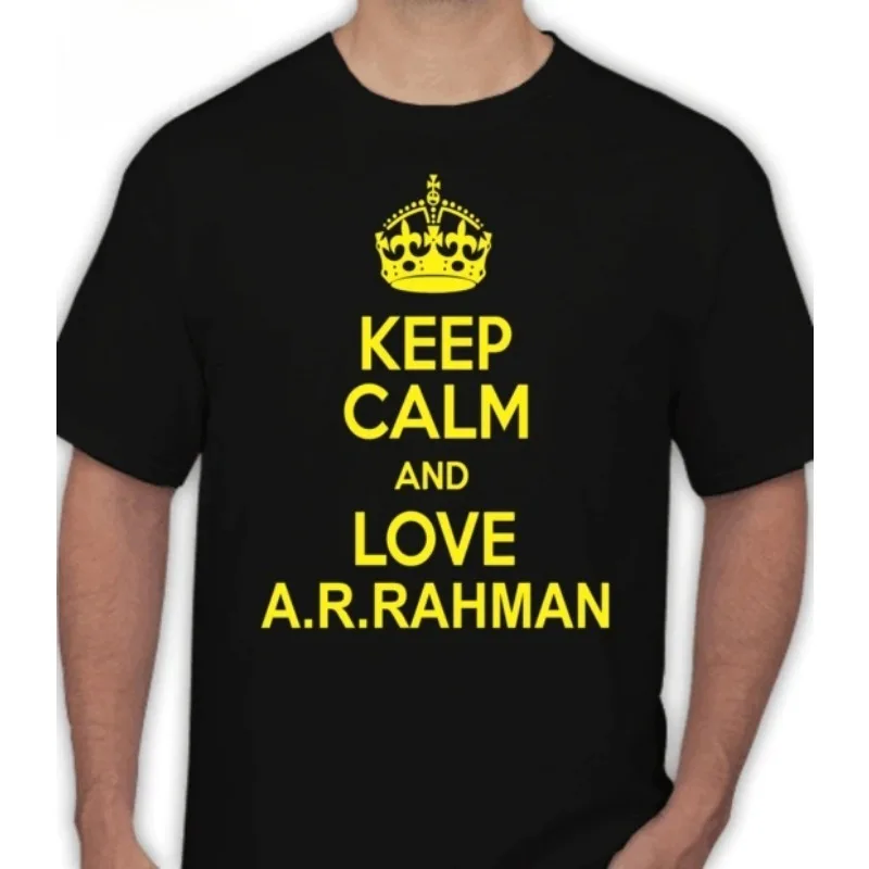 

Футболка A.R RAHMAN Merch 2025, мужская футболка с короткими рукавами, топы унисекс, одежда, повседневные женские топы Y2K